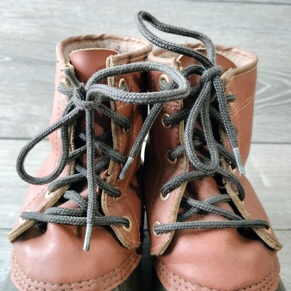 Proline Mens Waterproof Duck Boots Size 9 Leather Rubber Lined Mid Ankle Hunting - Picture 5 of 14